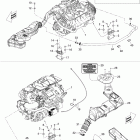 RXP 1503 BVIC, 2007 01- engine and air intake silencer bvic