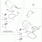 GTX STD & Wake 09- seat wake