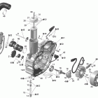 GTX 4-TEC SC Крышка картера и генератор