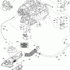 GTX 4-TEC, STD Опора двигателя и глушитель воздухозаборника