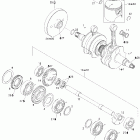GTI RFI STD Коленвал и поршни