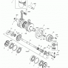 XP DI, 6130/6131 Коленвал и поршни