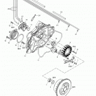 XP DI, 6130/6131 Магнето,масляный насос