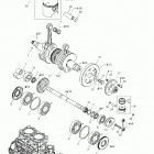RX DI (LE) Коленвал и поршни