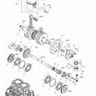 RX DI, 5586/5591/5592 Коленвал и поршни