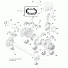 GTX 4-TEC, 5573/5574/5593/5594 Коленвал и поршни