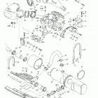RX DI (LE) Крепление двигателя и глушитель