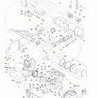 XP Крепление двигателя и глушитель