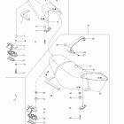 GTI, 5647/5657 Сидение и кожух двигателя