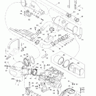 XP Крепление двигателя и глушитель
