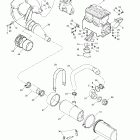 GTS, 5883 Крепление двигателя и глушитель