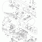XP Limited Крепление двигателя и глушитель