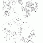GTI, 5884/5885 Крепление двигателя и глушитель