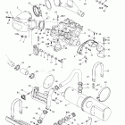 GTX Limited, 5888/5889 Крепление двигателя и глушитель