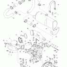 GSX Limited 5625 Крепление двигателя и глушитель
