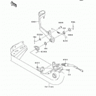 Prairie 700 4x4 (KVF700-A6F) Педаль тормоза