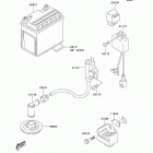KFX80 (KSF80-A6F) Система зажигания