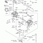 KFX700 (KSV700-C6F) Карбюратор