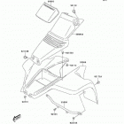 KFX80 (KSF80-A6F) Переднее крыло(ья)