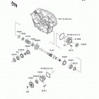 KFX700 (KSV700-B2) Передняя коническая зубчатая передача