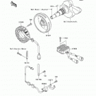 Prairie 700 4x4 (KVF700-A2) Генератор