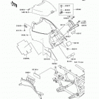Prairie 700 4x4 (KVF700-A2) Боковые обтекатели