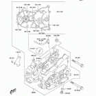 KFX50 (KSF50-A6F) Картер