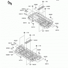 Prairie 700 4x4 (KVF700-A6F) Подножки