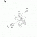 KFX700 (KSV700-B2) Задняя ступица колеса