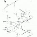 KFX700 (KSV700-B2) Тросы управления