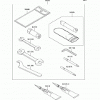 Prairie 700 4x4 (KVF700-A6F) Owner's tools