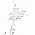 KFX50 (KSF50-A6F) Рулевой вал