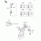 KFX700 (KSV700-A2) Замок зажигания