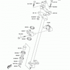 KFX400 (KSF400-A6F) Рулевой вал