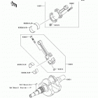 Prairie 700 4x4 (KVF700-A2) Коленвал