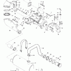 SP, 5879 01- engine support and muffler (787)