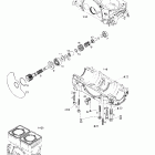 HX, 5882 Картер и ротационный клапан
