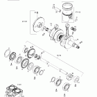 SP, 5879 01- crankshaft and pistons (787)
