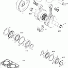 HX, 5881 Коленвал и поршни
