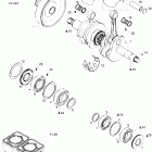 SPX, 5877 01- crankshaft and pistons 717