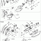 Spyder RT, RTS Roadster SM5 10- lighting system , europe