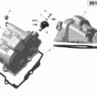 Spyder RT, RTS Roadster SM5 Клапаная крышка