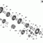 Spyder RT, RTS Roadster SM5 05- gear box