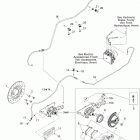 Spyder RT, RTS Roadster SM5 06- hydraulic brake, rear