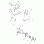 YFZ450RSEY Водяной насос