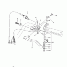 GRIZZLY 450 EPS 4WD HUNTER YFM45FGPHB Рулевые переключатели