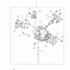 GRIZZLY 700EPS 4WD HUNTER YFM7FGPHA Корпус дроселя в сборе