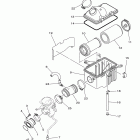 GRIZZLY 450 EPS 4WD HUNTER YFM45FGPHB Впускная система