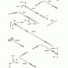 Mule 2500 (KAF620-C4) Тросы управления