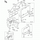Mule 3010 4X4 (KAF620-E2) Guards / cab frame(kaf620-e1-e3)